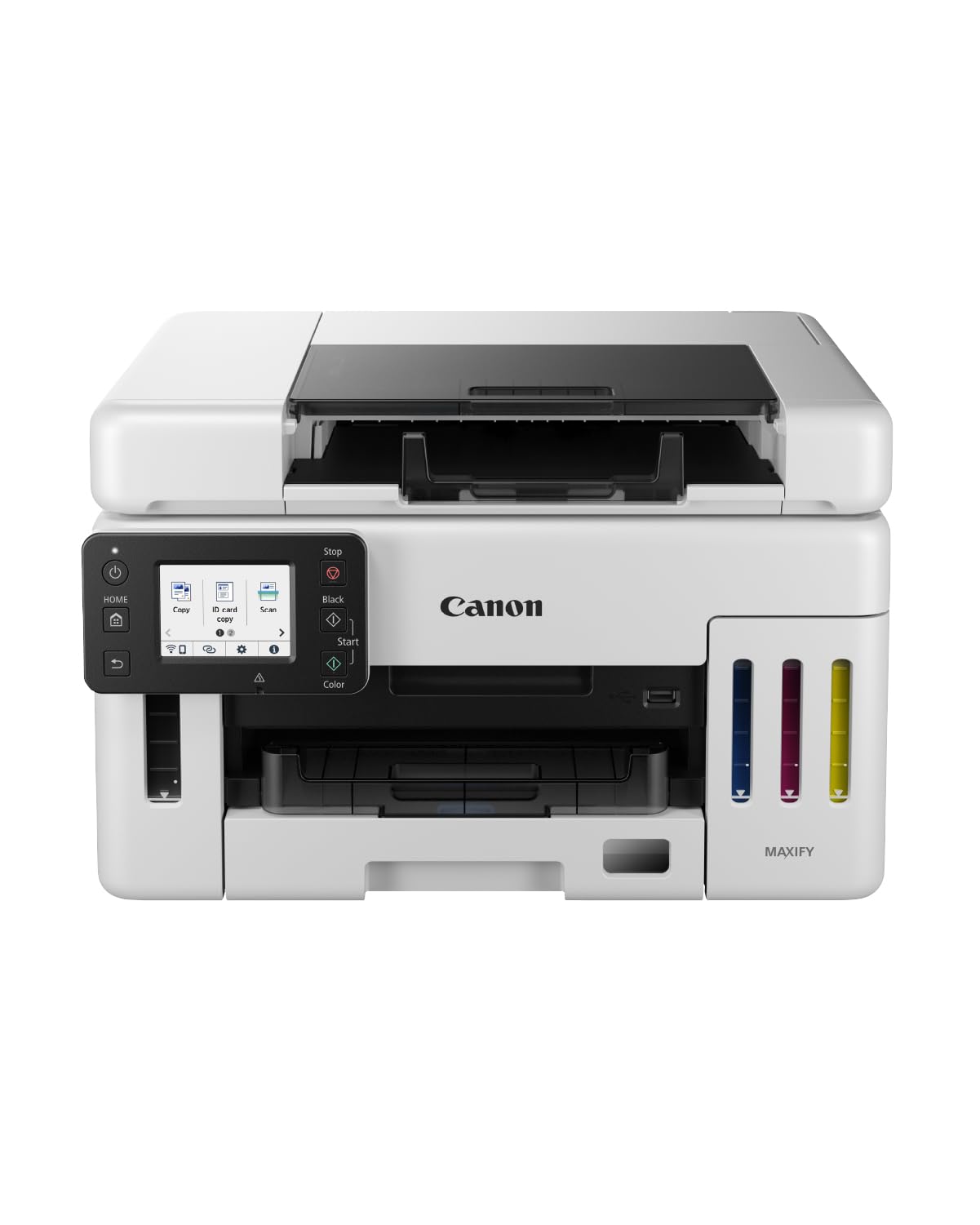 Canon Stampante WiFi per Casa e Ufficio MAXIFY GX6550 - Stampante Multifunzione MegaTank con Scanner e Fotocopiatrice per Casa | Connettività WiFi ed Ethernet