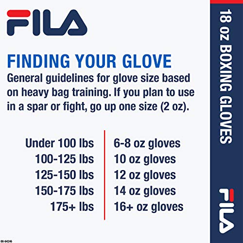 image for FILA Accessories Boxing Gloves for Men & Women - Kickboxing, Heavy Bag