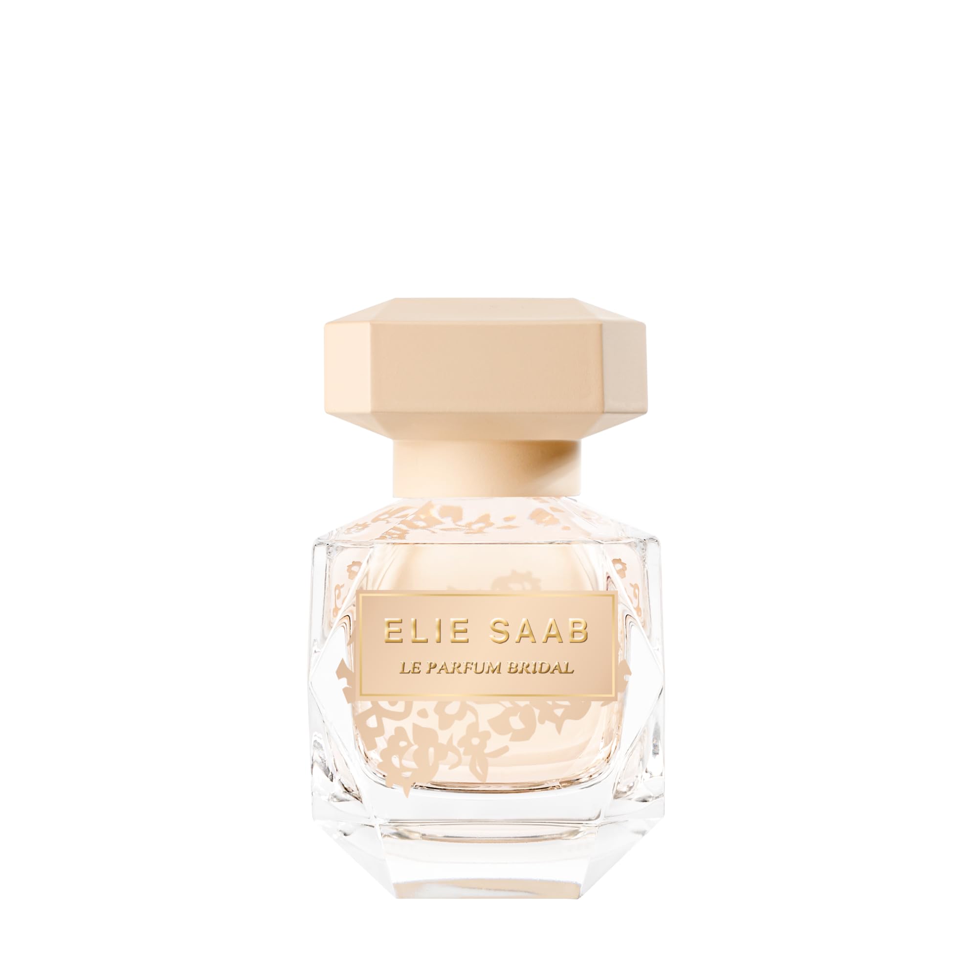 Elie Saab Le Parfum Bridal 30 ml – Eau de Parfum 30 – Frauen Parfüm – Florale Moschusnoten – Beiger Glasflakon