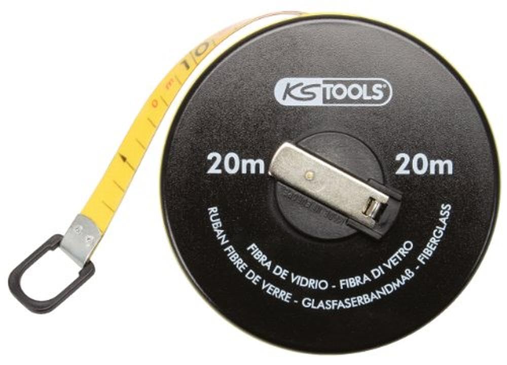 KS Tools 300.0041 - Cinta métrica en tambor (tamaño: 20 m)