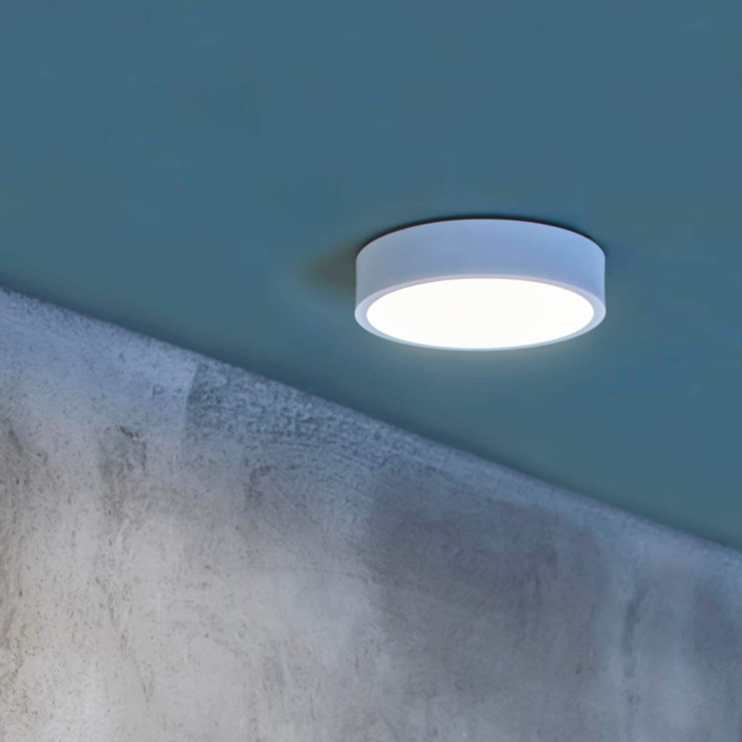 Philips 12-watt Round Star Surface | Surface LED Downlight for Ceiling, Cool White(Pack of 1) 1