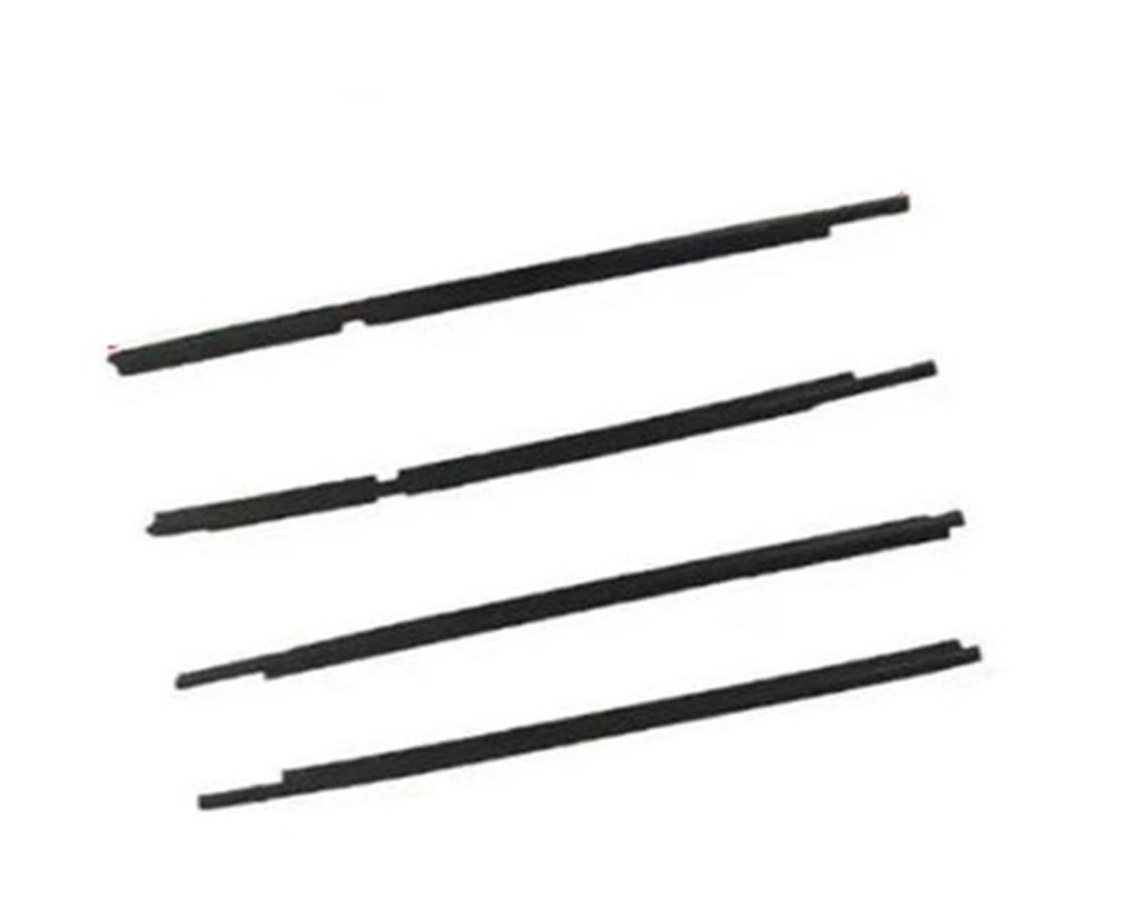 4 Pcs 5727A005 Outside Window Weatherstrip for Lancer for CY CX Glass Rubber for Fortis for Evo Laminate Rubber