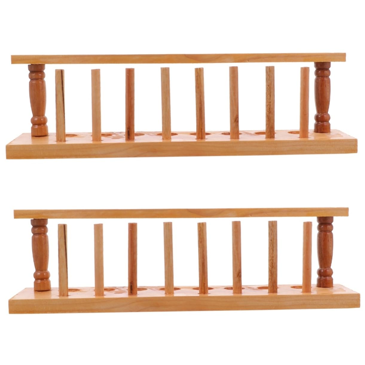 Portaprovette Da Laboratorio In Argento - Supporto Per Tubi Di Campionamento 21mm - Foto 6