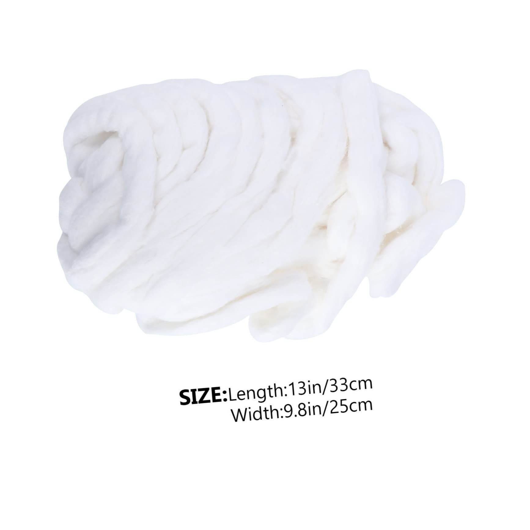 SOESFOUFU Pure Cotton Strips for Salon Use Bulk Cotton Rolls Absorbent Hair Beauty Care Product