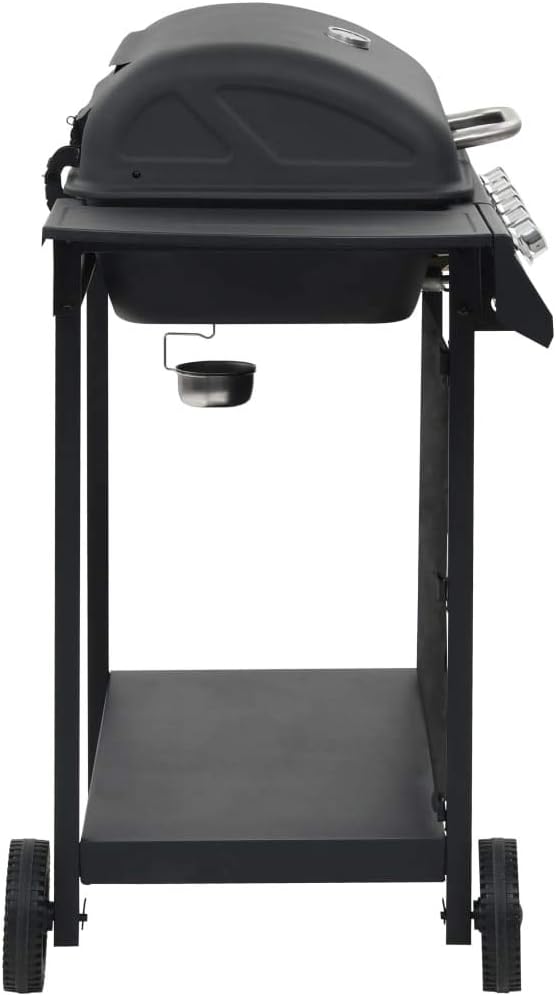 Festnight BBQ Griglia a Gas con 6 Fuochi in Acciaio Inox con 2 Ruote,Barbecue Griglia a Gas da Giardino Esterno e Cucina in Acciaio Nero/Argento con 6 Fornelli Festnight BBQ Griglia a Gas con 6 Fuochi in Acciaio Inox con 2 Ruote,Barbecue Griglia a Gas da Giardino Esterno e Cucina in Acciaio Nero/Argento con 6 Fornelli