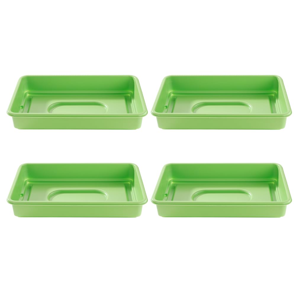 Plastic Seed Trays, 4 Pieces Plant Germination, Propagation Tray for Garden