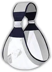 Sling Canguru Ergonômico com Suporte Anatômico e Tela Respirável – 3 Posições de Conforto, Ajustável de 0 a 48 Meses