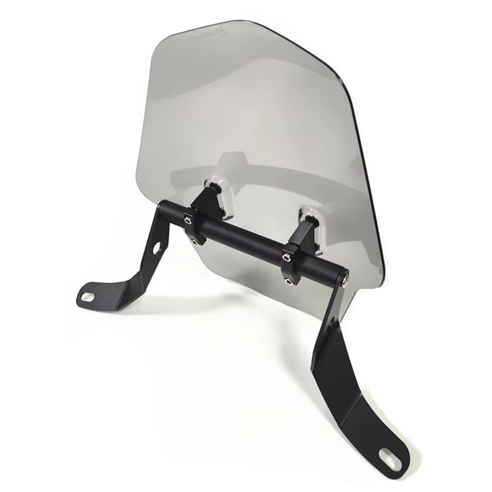 Cupolino Moto Per Cub CT125 Protezione Dal Del Parabrezza Anteriore Della Motocicletta Staffa In Lega Di Alluminio Ispessita. Paravento Per Moto(Grey)