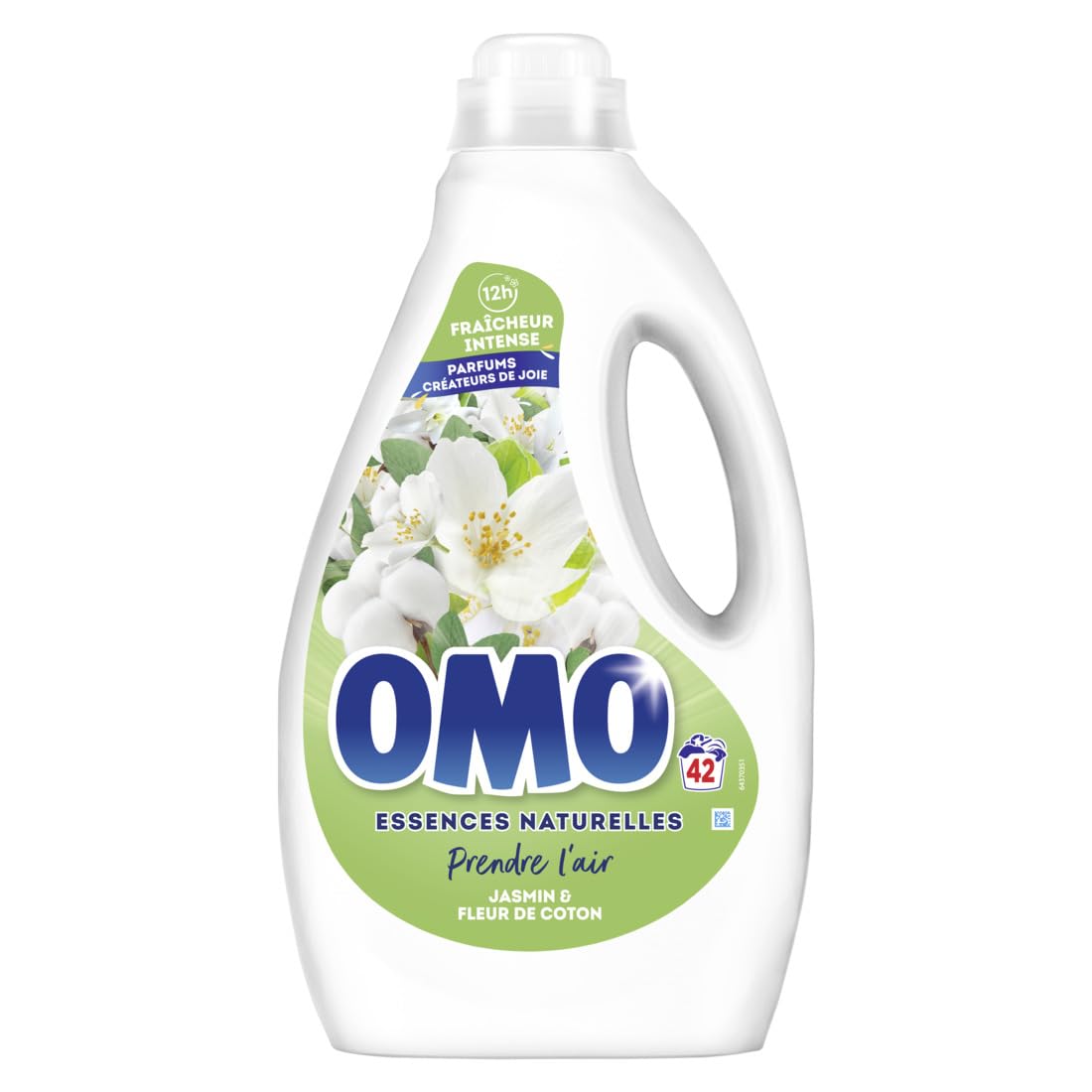 OMO - Lessive liquide Prendre l'air - 210 lavages - Jasmin et Fleurs de Coton - propreté éclatante & parfum longue durée aux essences naturelles (lot de 5x42)