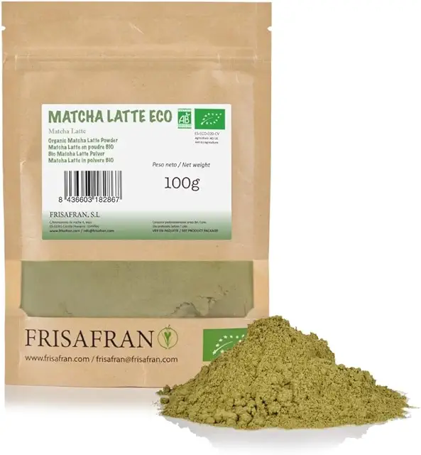 Organic Eco Matcha Latte Powder 100g | Japanese Green Tea | Vegan