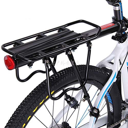 Bastidor trasero de bicicleta duradero y parrilla portaequipajes de 100 kg