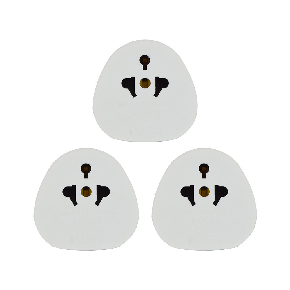 Status 13 A UK Visitor Adaptor - (Pack of 3)