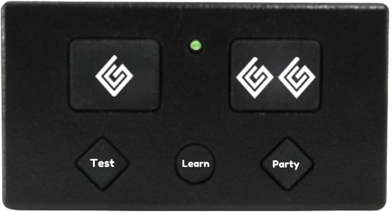 Ghost Controls Authentic AXP1 Premium 5-Button Remote Transmitter for Automatic Gate Openers