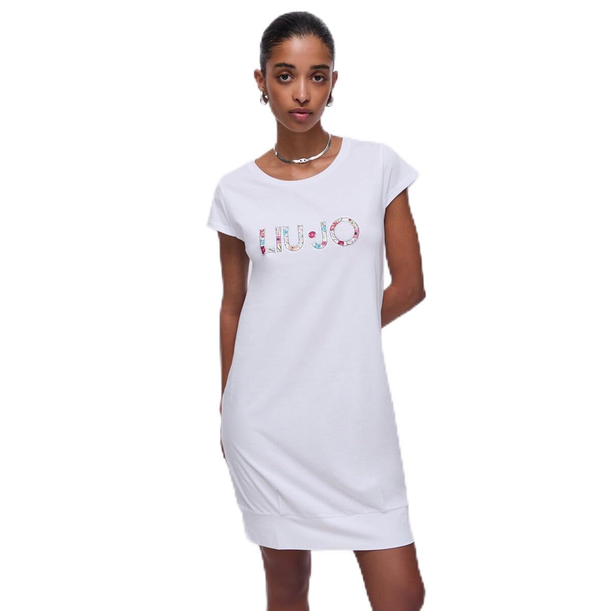 Liu Jo Abito Corto con Maxi Logo