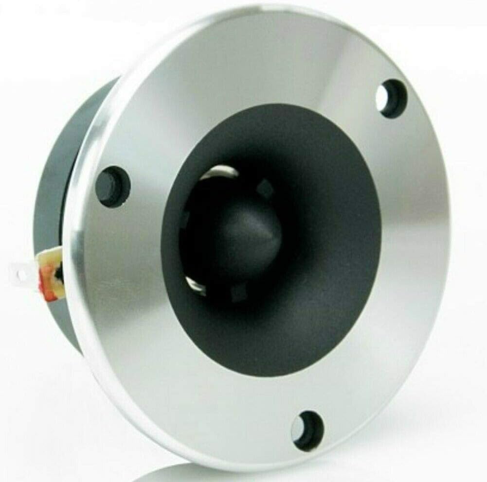 2 Super Tweeter MASTER AUDIO BST03/8 avec 120 Watts rms et 240 Watts Max avec 9,60 cm de diamètre 99 DB 8 ohms avec Profondeur Seulement 3,60 cm, par Paire