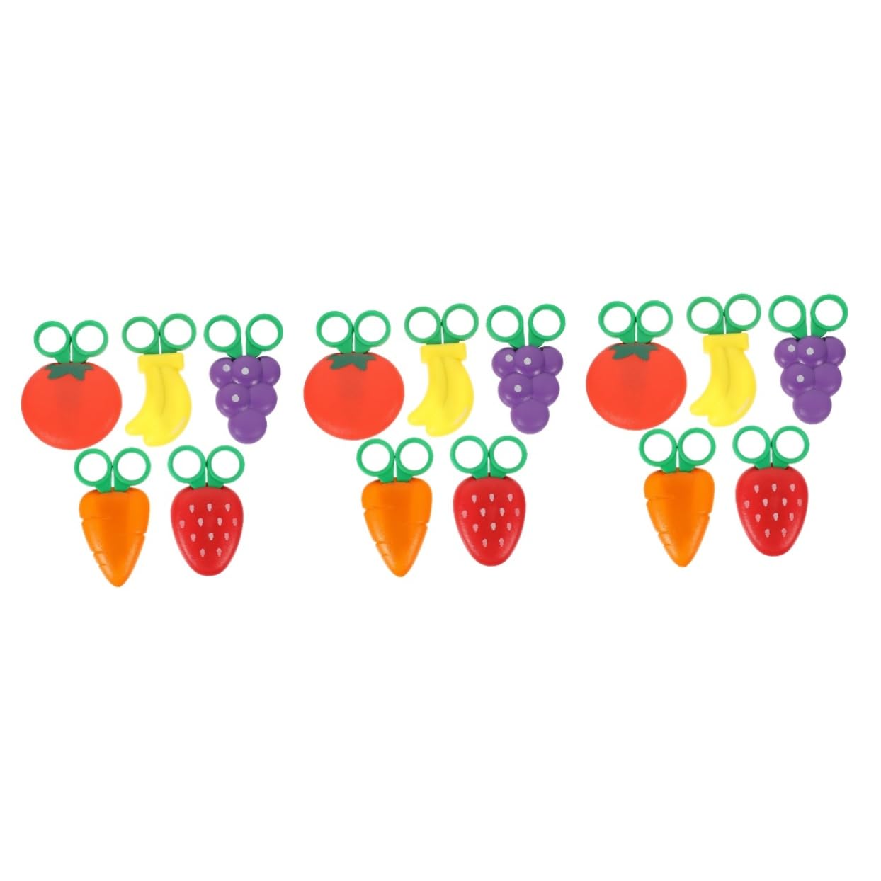 Lurrose 15pièces Ciseaux De Sécurité Colorés Pour Garçon Fille Pour Bricolage Ciseaux Adaptés Aux Tout-petits Et Aux Garçon Fille Pour École Activités Manuelles