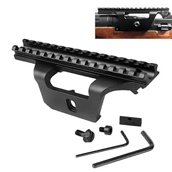 未使用 実物 M16 シースルースコープマウント レール NAES 未