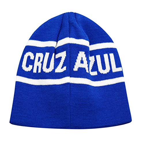 Icon Sports Cruz Azul Beanie – Official Soccer Football Team Club Knit Winter Warm Pom Cap Adult Unisex Casual Hat for Men Women CR46BN