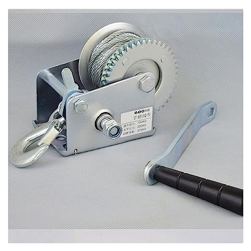 Winche eléctrico manual de cable de acero 800 lbs miniatura 6