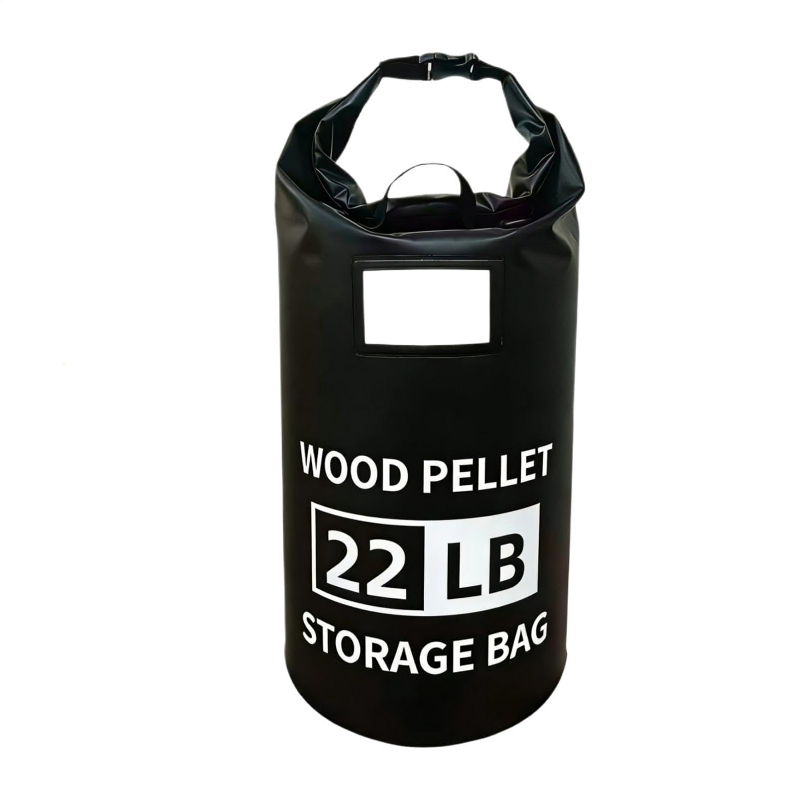 Contenitore Portapellet Da Grill Portacarbone Con Capacità 10 Kg | Stoccaggio Esterno Pellet di Legno Per Grigliate, Camper, Picnic, Barbecue, Patio, Campeggio, Garage E Giardino