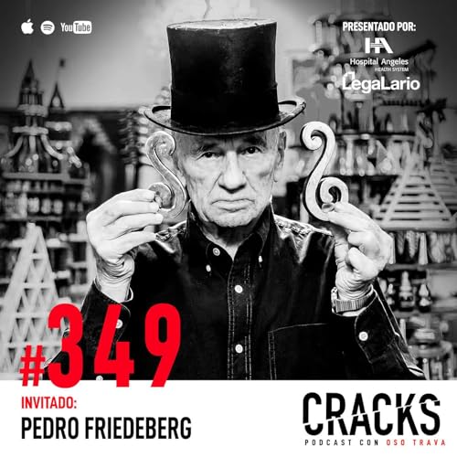 #349. Pedro Friedeberg - Platicar con Dalí, Burlarte del Mundo, Ser Diferente y Vivir Sin Preocupación Podcast Por arte de portada