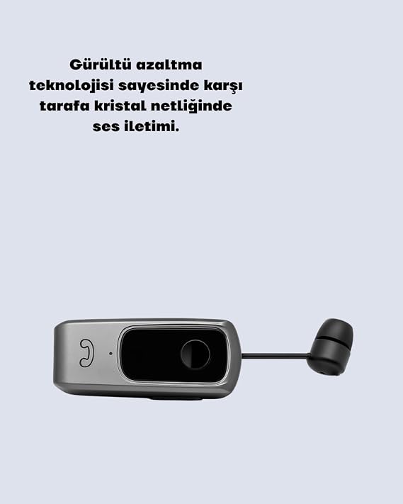Mikrofonlu ve Ses Kontrollü Kablosuz Kulak İçi Kulaklık