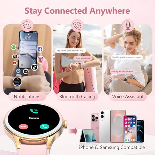 Image of Smart Watch for Women with Calls, iPhone /Android Fitness Tracker