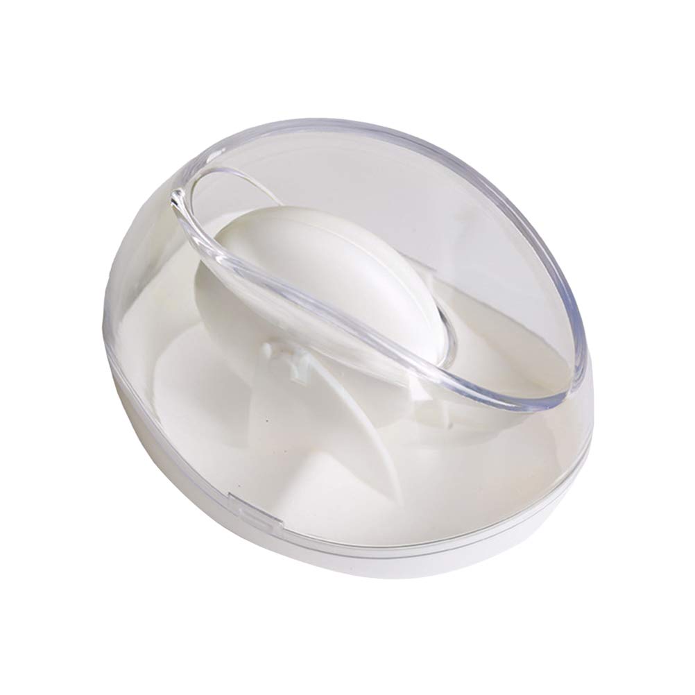 Support De Pince-notes Distributeur De Trombones Magnétique Étui à Trombones Conteneur De Trombones Porte-trombones Transparent Étagère De Rangement Bureau Blanche Carré