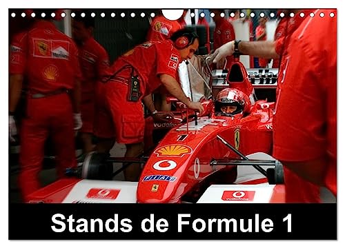Stands De Formule 1 (Calendrier Mural 2024 Din A4 Vertical), Calvendo Calendrier Mensuel: Les Stands Sont Au Coeur De La Course Automobile En Formule1