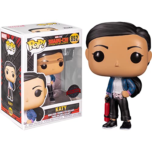 Funko Pop! Shang-Chi And The Legend Of The Ten Rings - Katy With Fire Extinguisher #852 Target Exclusive (Bundled With A Funko Pop! Box Protector)