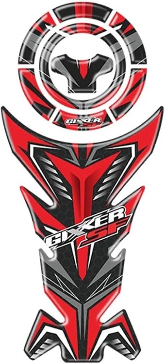 Motorcycle Tank Pad Sticker Decal 3D Sticker Motorcycle Tank Pad Protector Decal for S&uzuki Gixxer Sf 150 250 Abs Motorbike Accessories Fuel Tank Pad Sticker Decal