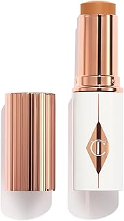 Charlotte Tilbury Unreal Skin Tint & Sheer Glow Hydrating Foundation Stick - Cream Foundation Makeup with Sheer-to-Light Coverage & a Buildable Formula - Blurring, Smoothing & Nourishing