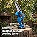 Hyundai 6” / 150mm 20V Cordless Mini Chainsaw, Brushless Motor, Auto Chain Oiling, Lightweight Pruning Saw, 2.0Ah Battery & Charger, 3 Year Warranty