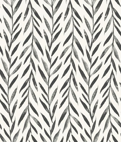Magnolia Home Willow Black Peel and Stick Wallpaper