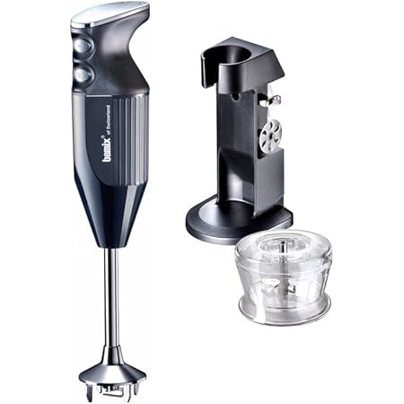 Bamix Deluxe Hand Blender Food Processor Swiss Made Lifetime Guarantee 180 W Motor 11 Rpm