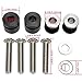 Quick Release Sissy Bar Luggage Rack Docking Hardware Kit Fits For Harley Davidson Breakout CVO FXSBSE 2013-2014 CVO Pro Street FXSE 2016-2017 FXSB 2013-2017 Custom FXSB 2014