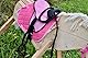 Rülke Holzspielzeug Sattelset, rosa für Gartenpferd