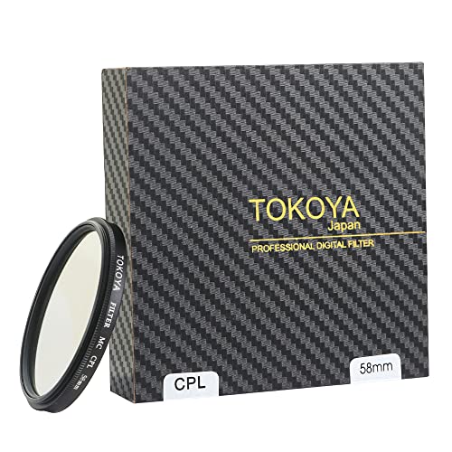 Image of Welborn 58MM Polarising Filter Circular Polarizing CPL - Great Optics, Multi-Coated, Enhanced Color & Contrast and Your Photography