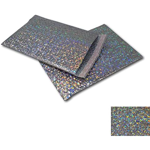 EPOSGEAR Holographic Padded Bubble Mailing Envelopes Cover