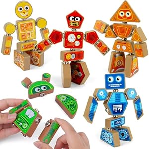 Coogam Snap Together Robot Builders...