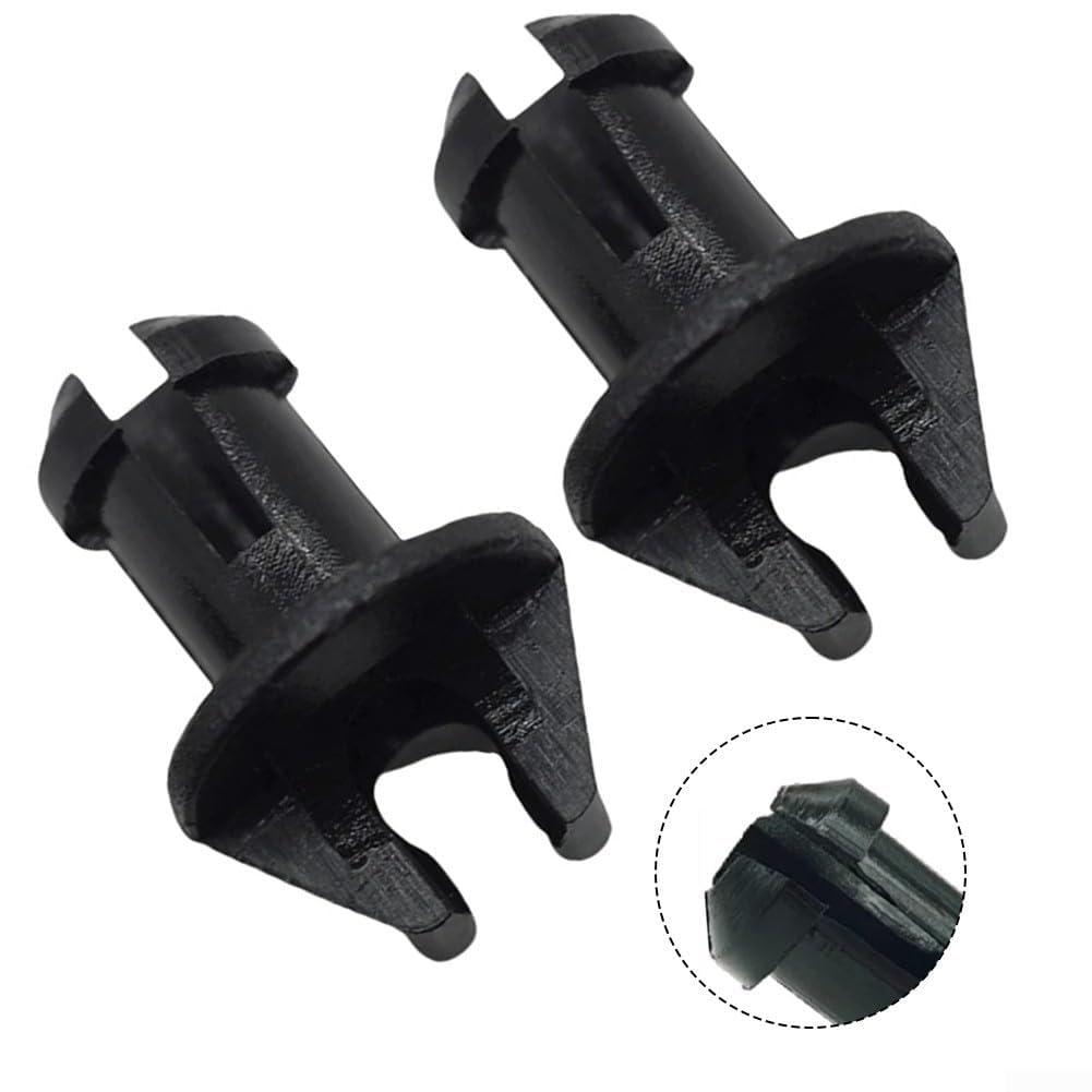 Schwenkbuchse für Mercury Außenborder Jet Gashebel Gestänge Ersatz 23-932481 Kompatibel mit 175 200 Modellen 1989-1991 2 Pack Schwarz Kunststoff