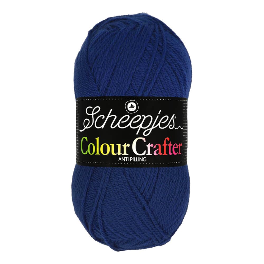 Scheepjes Colour Crafter 100g Yarn Ball | Acrylic DK Double Knit Wool | Soft & Anti-Pilling for Knitting, Crochet, Blankets & Amigurumi (2005 Oostende)