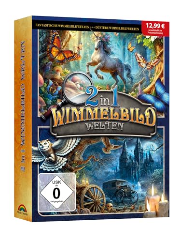 2in1 Wimmelbild Welten - 2 Wimmelbild Spiele in einer Box für Windows 11 / 10 / 8.1 / 7