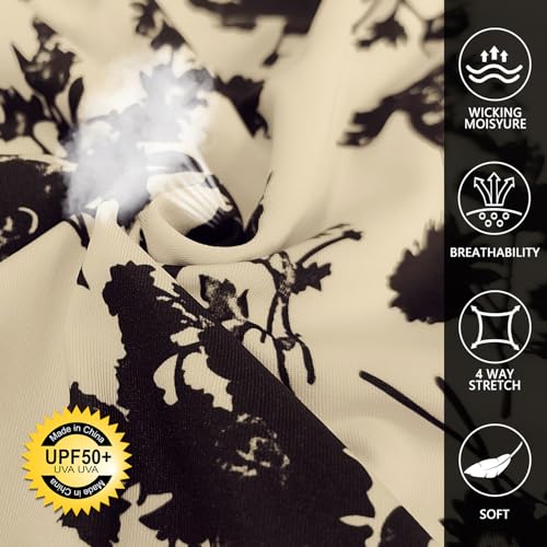 WOWENY Womens 3/4 Length Sleeve Top Shirts V Neck Button Down Blouses Business Dressy Causal Work Office Ruffle Tee3