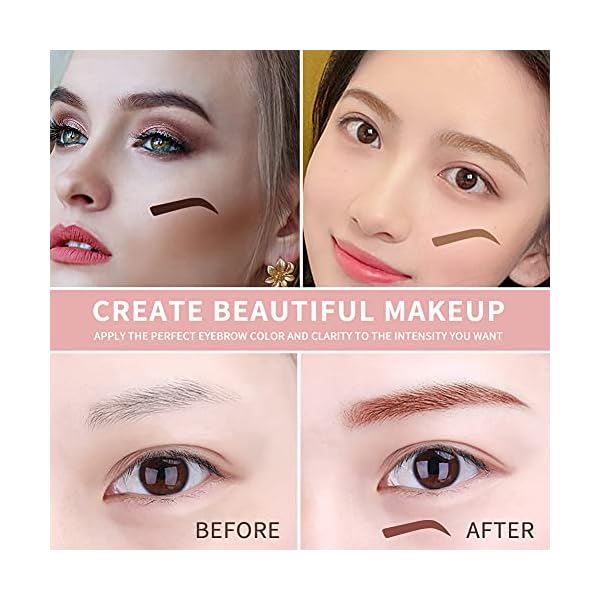 Eyebrow-Stamp-One-Step-Eyebrow-Stamp-Shaping-Kit-Professional-Eyebrow-Stamp-Stencil-Kit-Long-Lasting-Eyebrow-Makeup-Eyebrow-Tools-Powder-Kit-for-Women-Dark-brown Eyebrow Stamp, One Step Eyebrow Stamp Shaping Kit, Professional Eyebrow Stamp Stencil Kit, Long Lasting Eyebrow Makeup Eyebrow Tools Powder Kit for Women… (Dark brown)