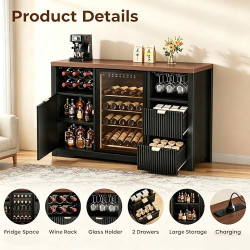Smart Coffee Table with Refrigerator