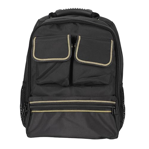Topyond Mochila de herramientas, mochila de herramientas, multifuncional, tela Oxford, electricista, bolsa de herramientas para mantenimiento