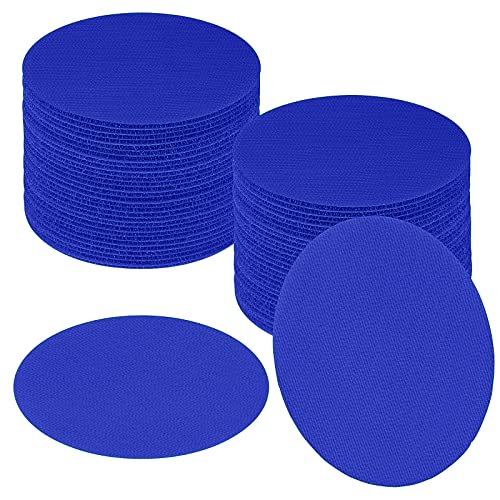 Marqueurs de moquette bleu marine IKAYAS pour éviter le désordre lors du regroupement