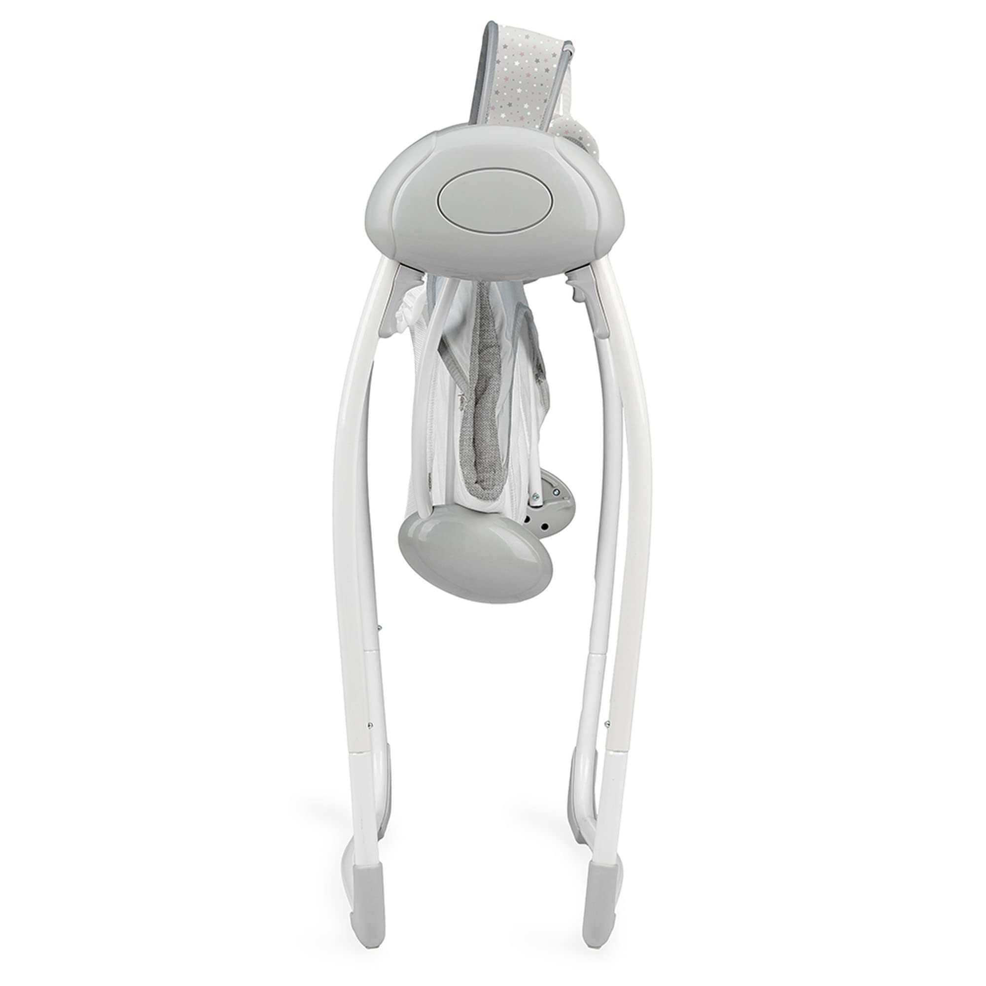 Momi Liss Teddy Pink Rocker con funzione di oscillazione automatica, per bambini fino a 9 kg, con 5 velocità, capacità di regolare l'orario di lavoro, l'alimentazione o le batterie