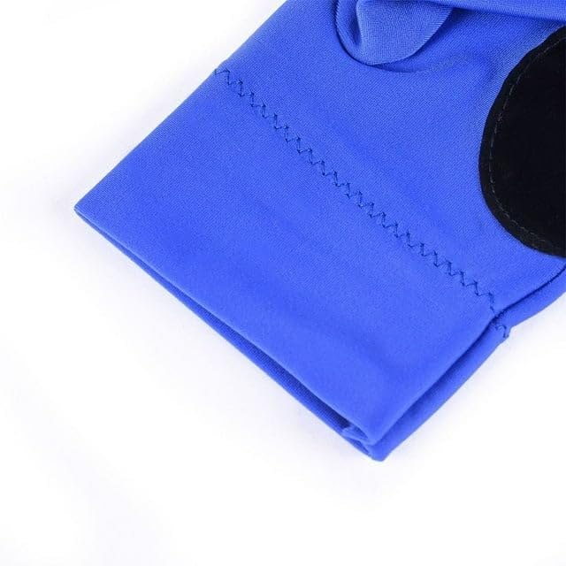 Image of LGB Partners Billiards Professional Snooker and Pool Glove, Two-Finger Design, Pack of 1 (Blue)